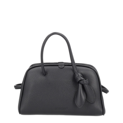 Le Petit Turismo Grained Calfskin Bowling Bag - Black