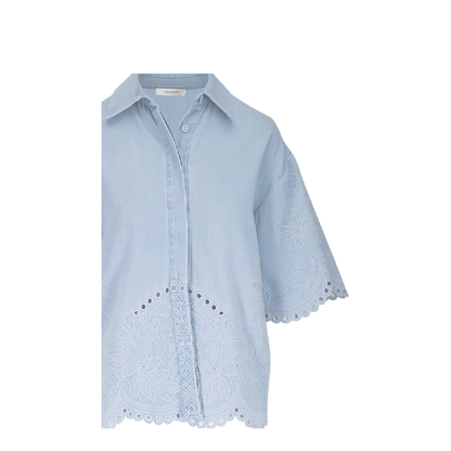 Daylight Embroidered Denim Shirt