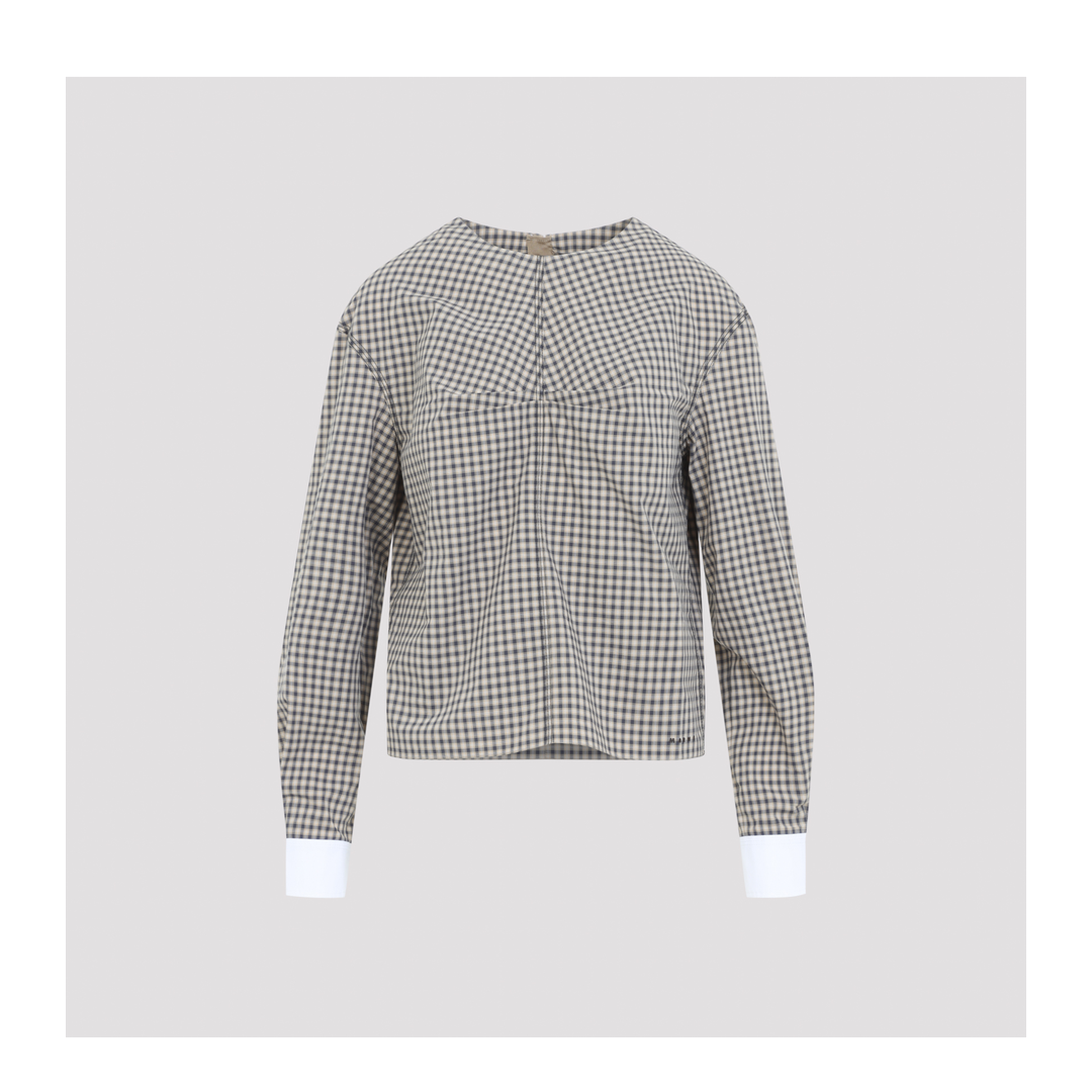MAYFEYR - Marni - Checkered Cotton Shirt - TTMA0466QSUTC691CHW25