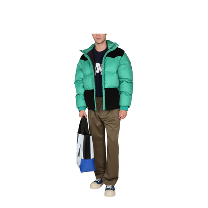 Color-Block Down Jacket