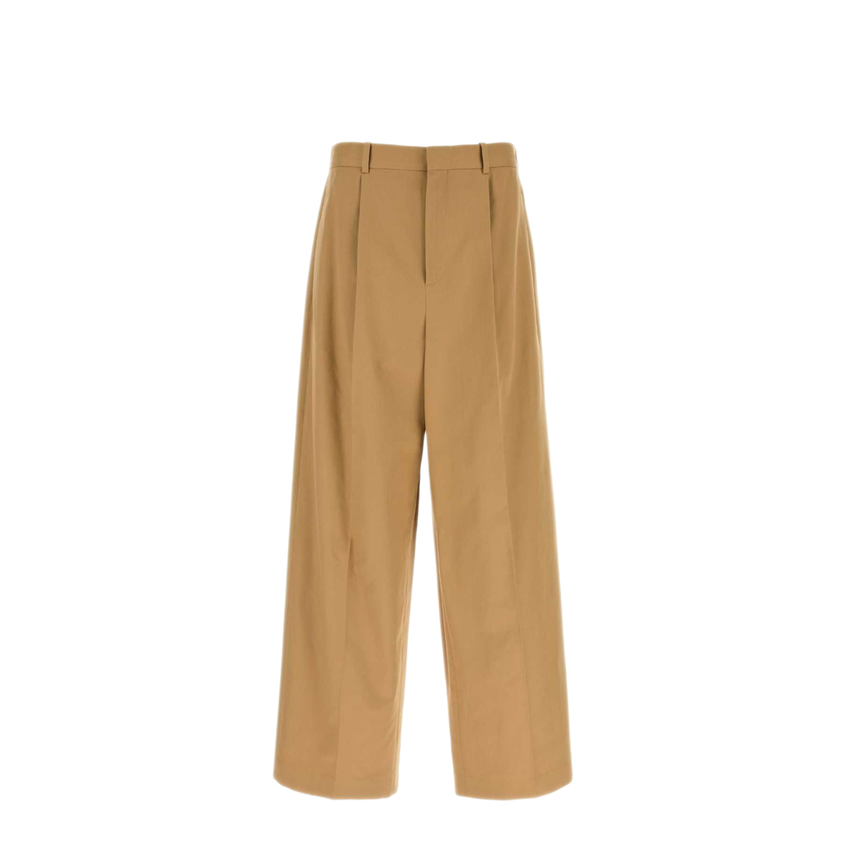 MAYFEYR - Loewe - Camel Cotton Wide Leg Pant - H526Y04X67ALMOND