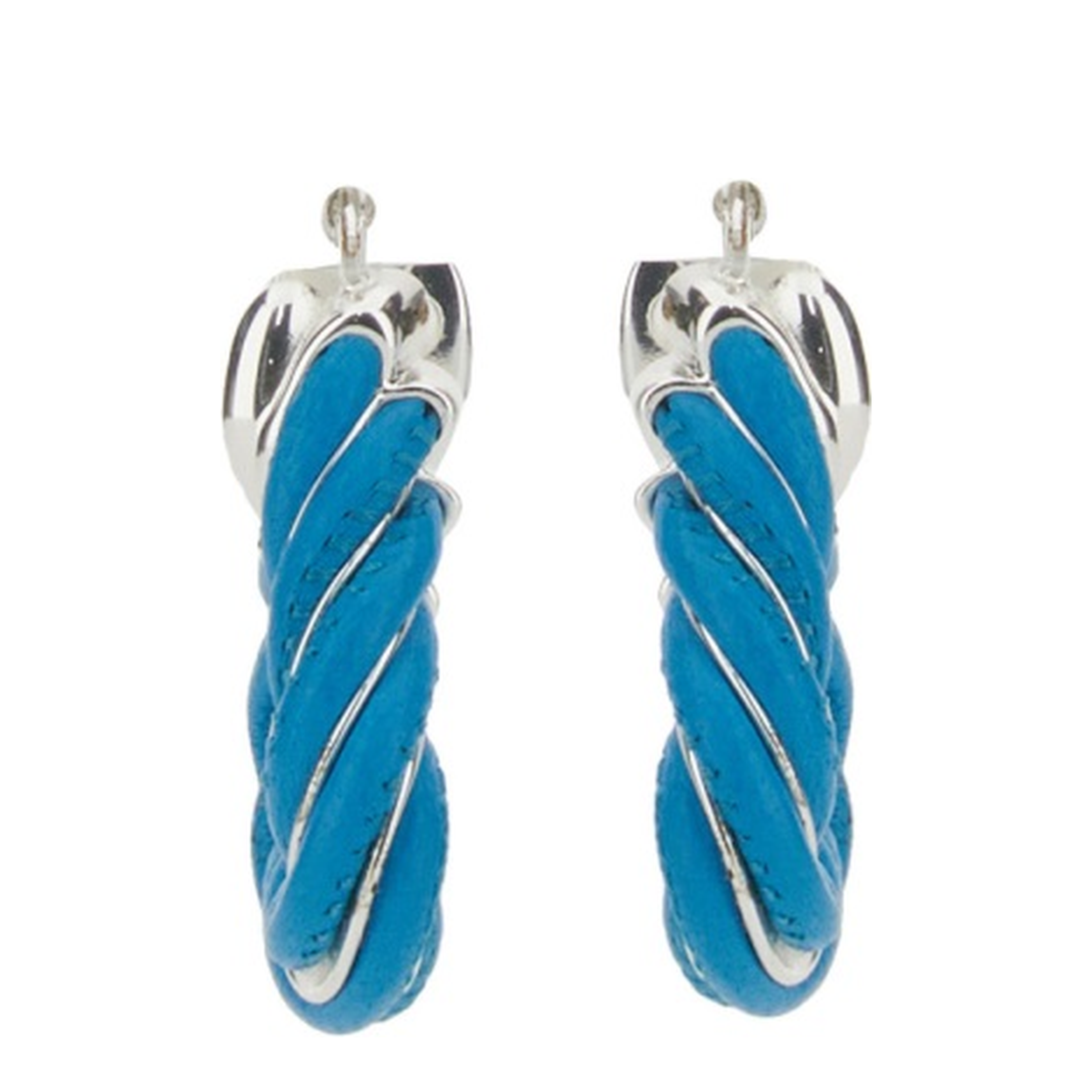 MAYFEYR - Bottega Veneta - Triangular Twist Hoop Earrings - 732157V507C4631