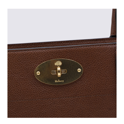 Bayswater 9 to 5 Small Classic Grain Tote Bag - Oak Two-Tone