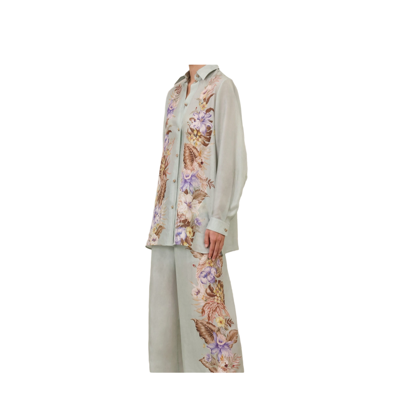 Coco Printed Silk Shirt