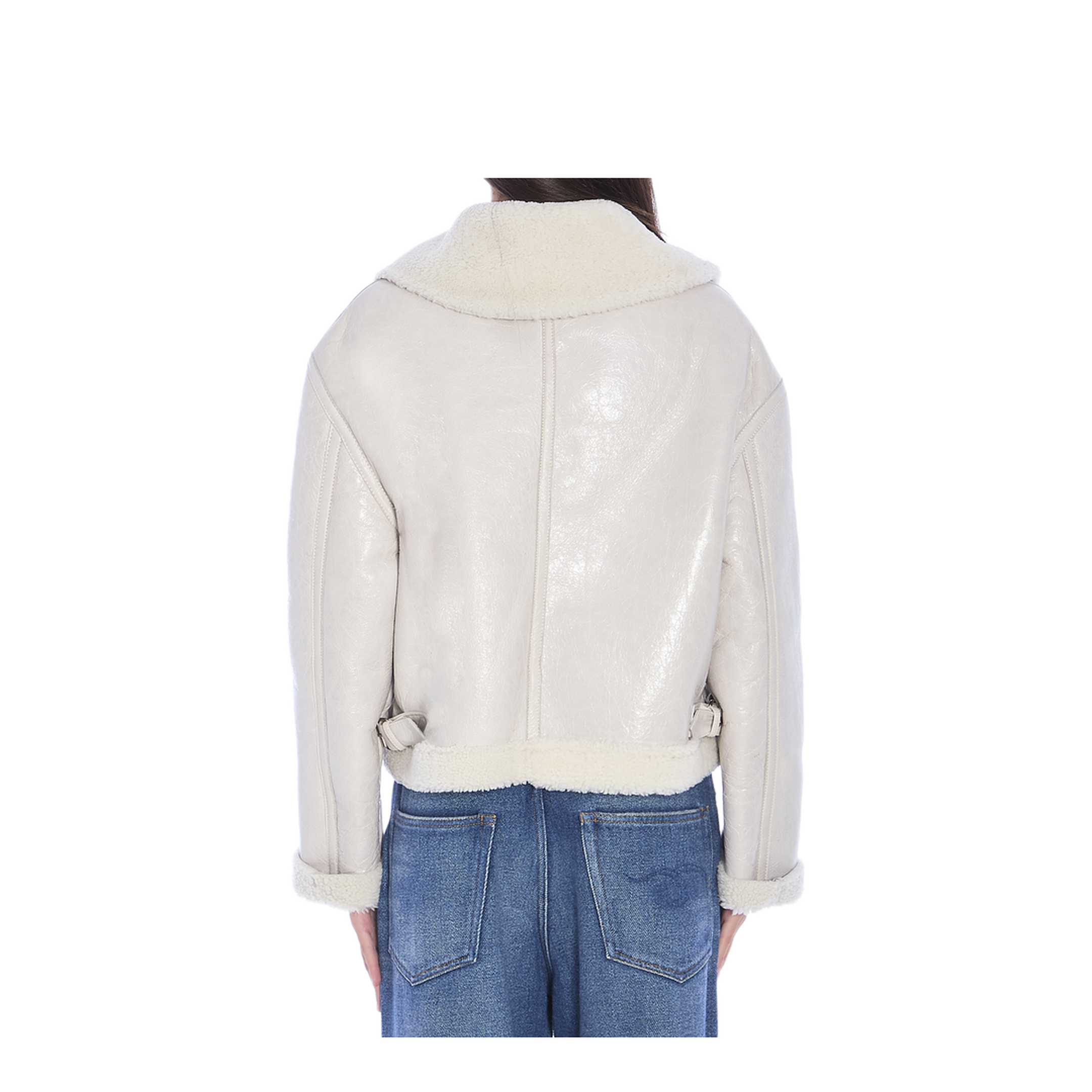 MAYFEYR - Salvatore Santoro - Ivory Shearling Jacket - 47055TRIXIVORY