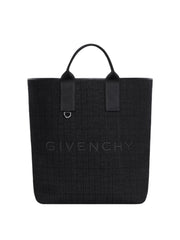 Large G-Essentials Tote Bag In Black