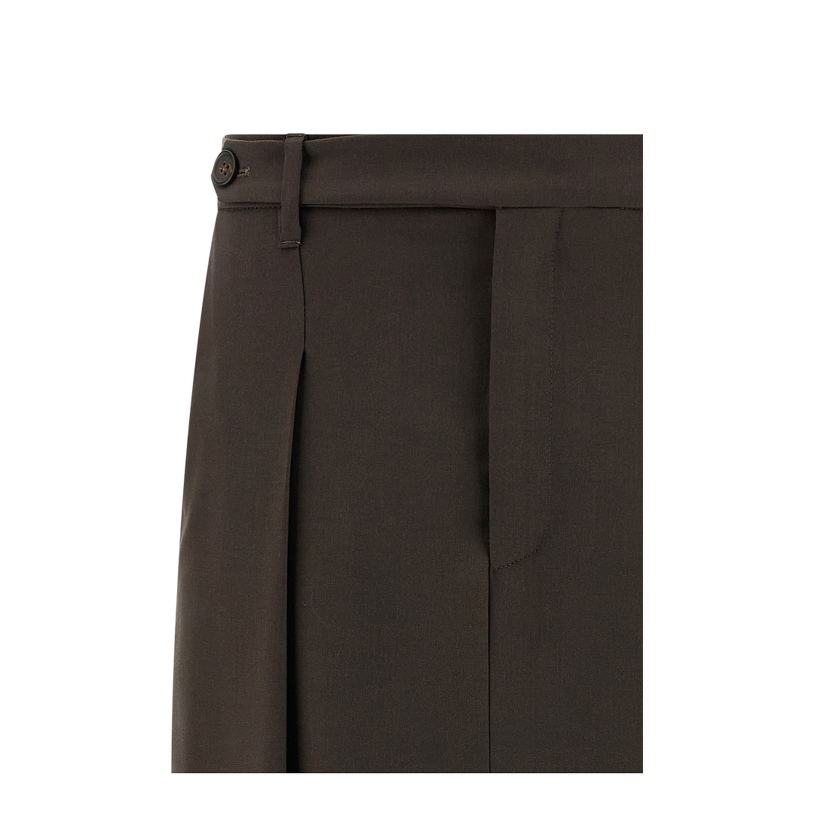 Sartorial Curved Skirt