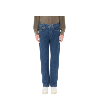 MAYFEYR - Valentino - Denim Trousers With Vgold - VDE15EBKN