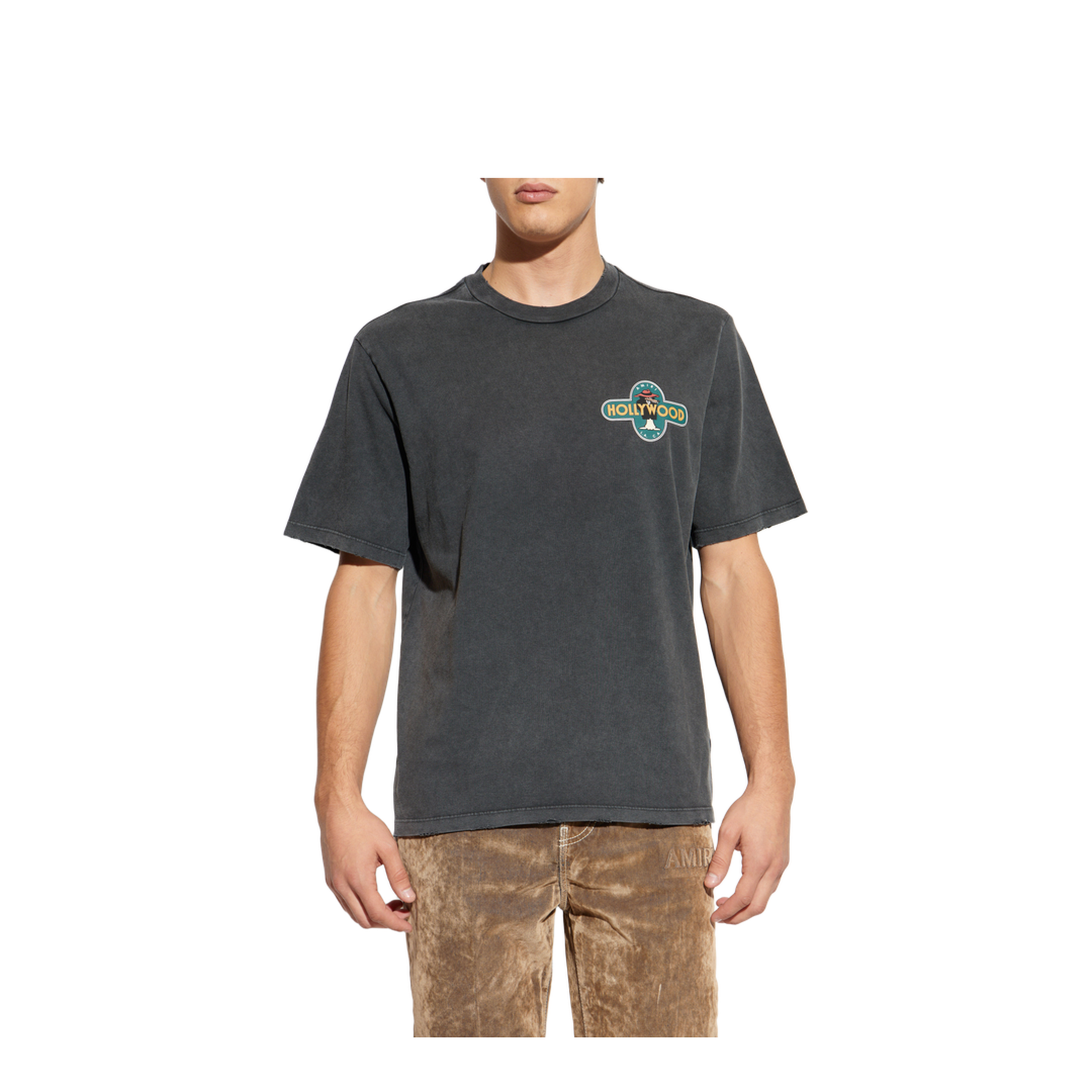 T-shirt with a colorful print