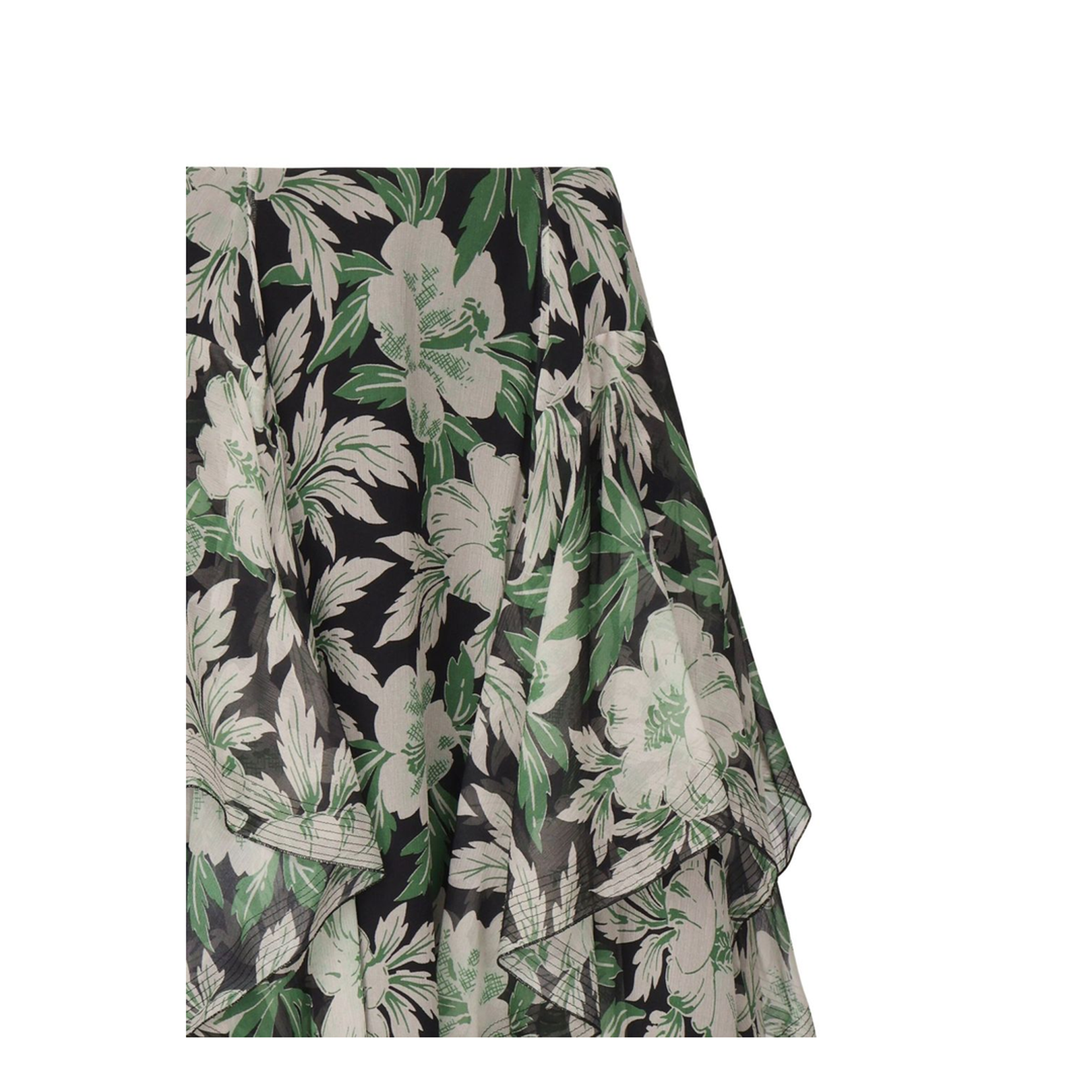 Skirt in Silk Multicolor