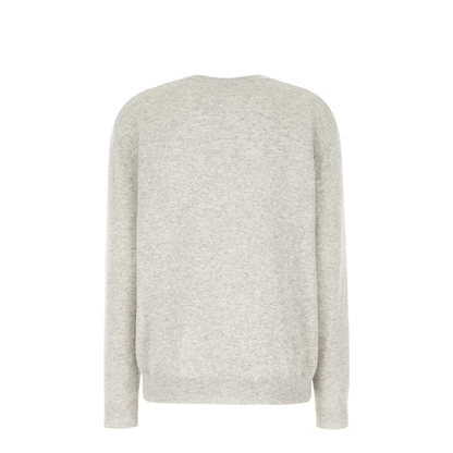 Melange Grey Cashmere Sweater