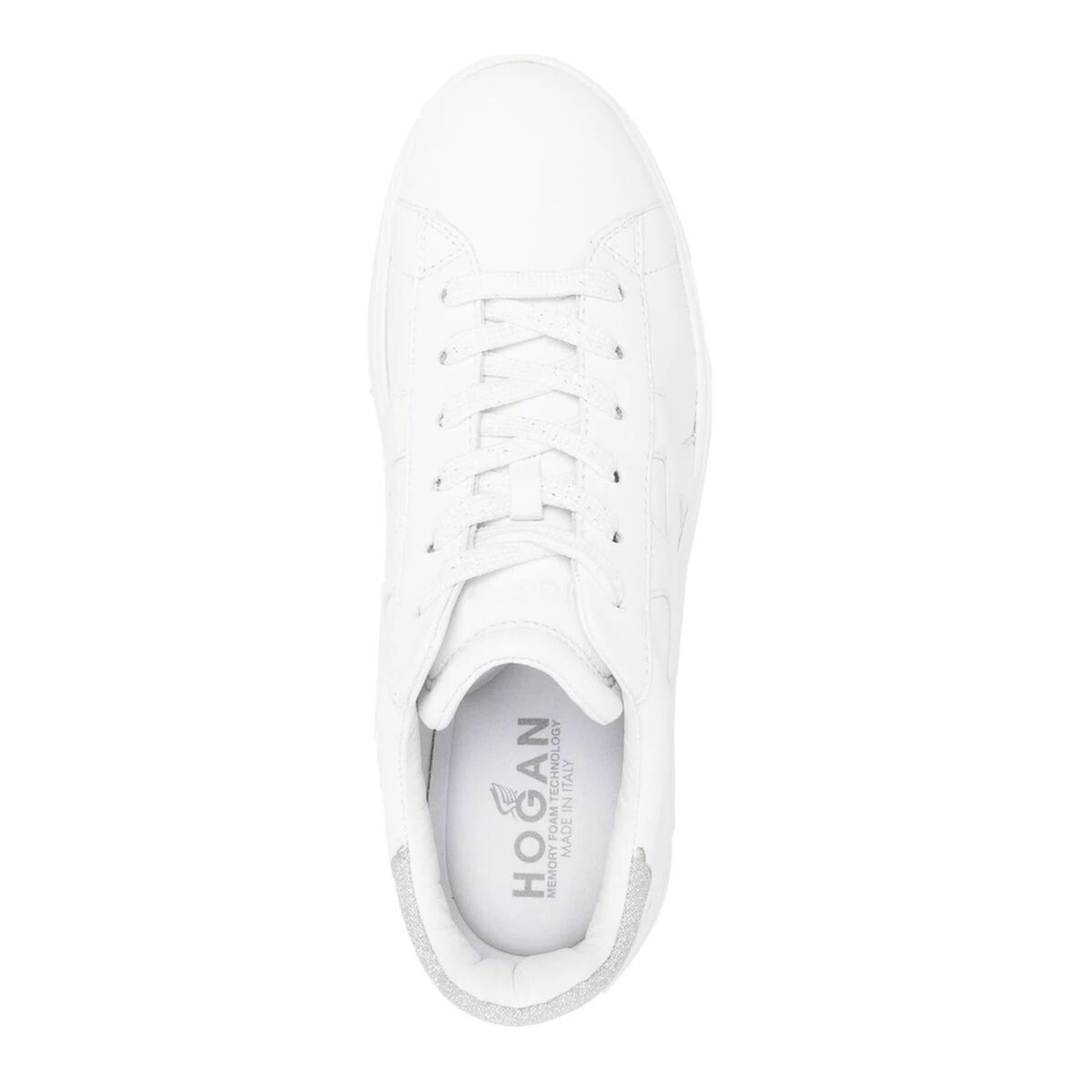 Sneakers Rebel White Silver