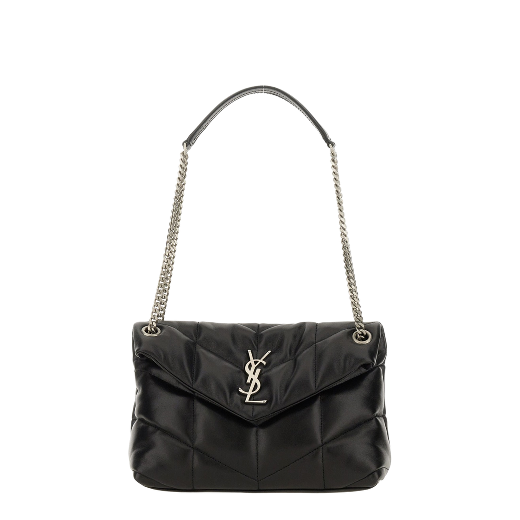 Puffer Small Nappa leather Shoulder Bags - Black