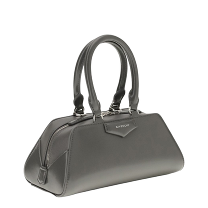 Antigona Mini Box Calfskin Top-Handle Bag - Dark Grey