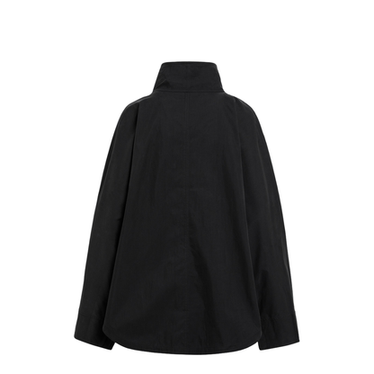 MAYFEYR - Toteme - Black Cotton-Blend Windbreaker Jacket - 253-WRO0222FB0427001