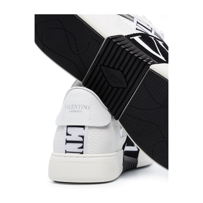 Leather Sneakers - White