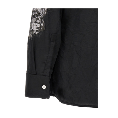 Satin Lace Shirt