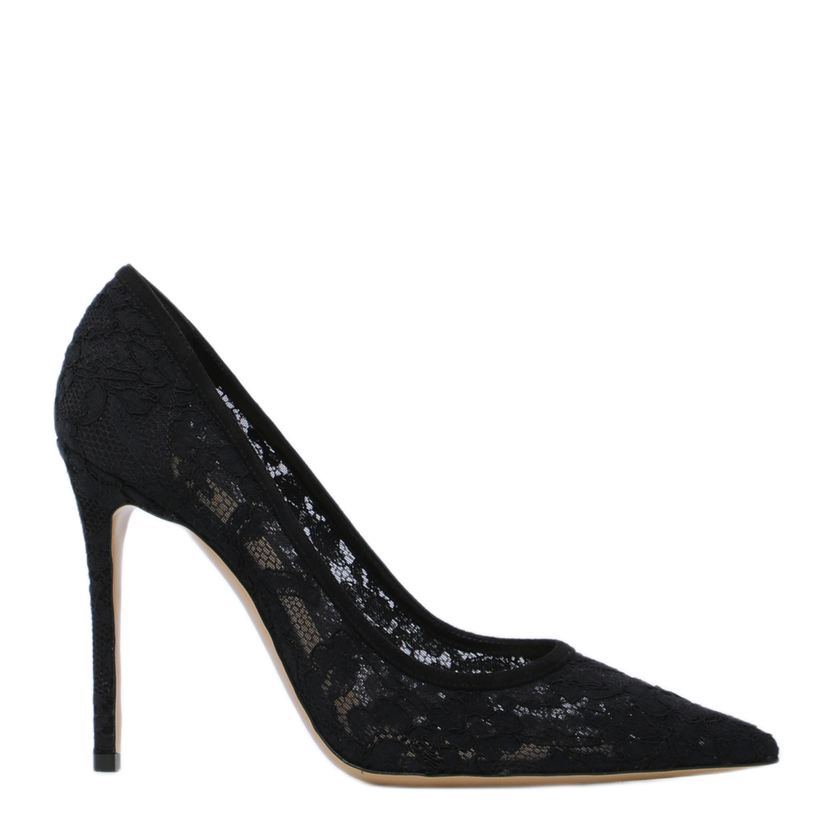 MAYFEYR - Gianvito Rossi - Claudia Lyon 100 Lace Pumps - G2231515RICBLACKNENN