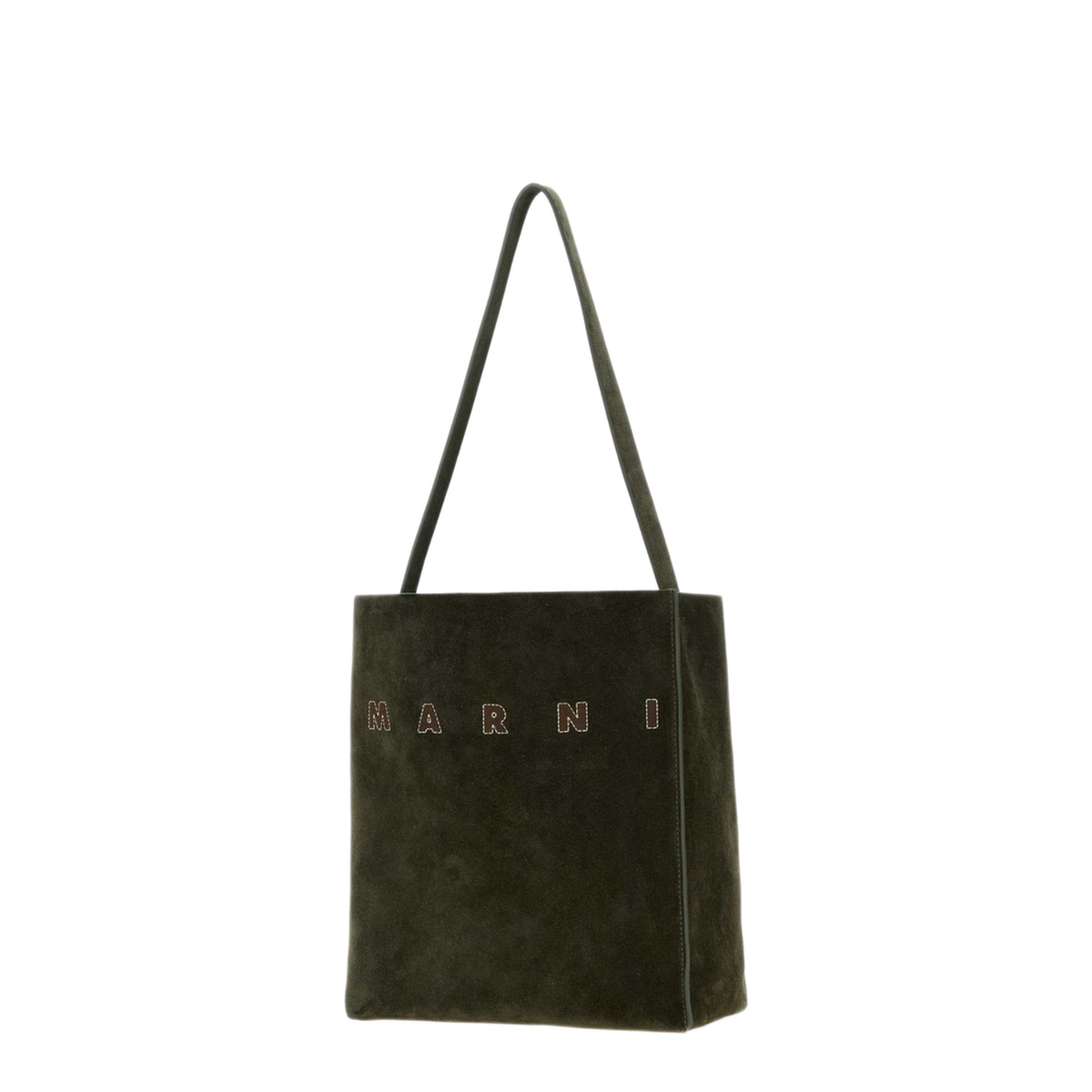 Museo Small Calf Leather Shoulder Bag - Brown