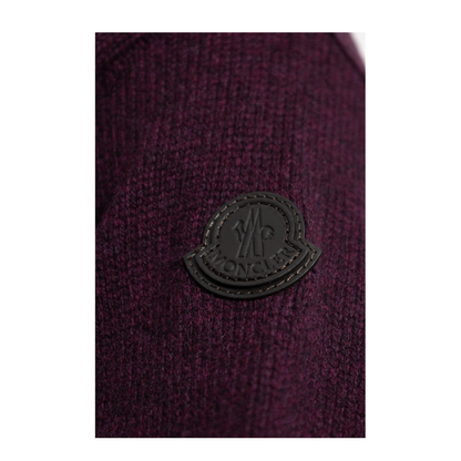 Purple Wool & Cashmere Sweater