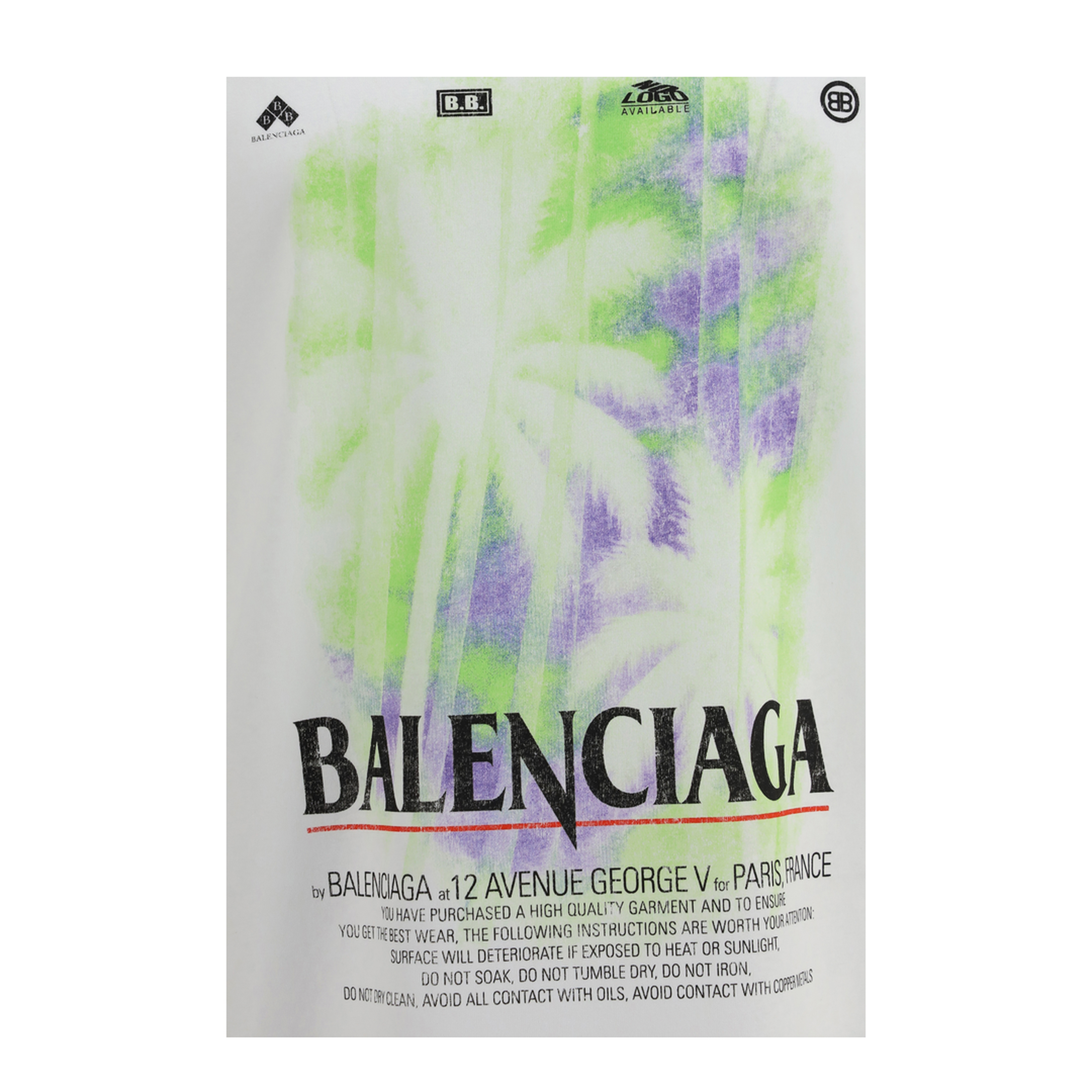 MAYFEYR - Balenciaga - Printed Cotton T Shirt - 764235TUV079000