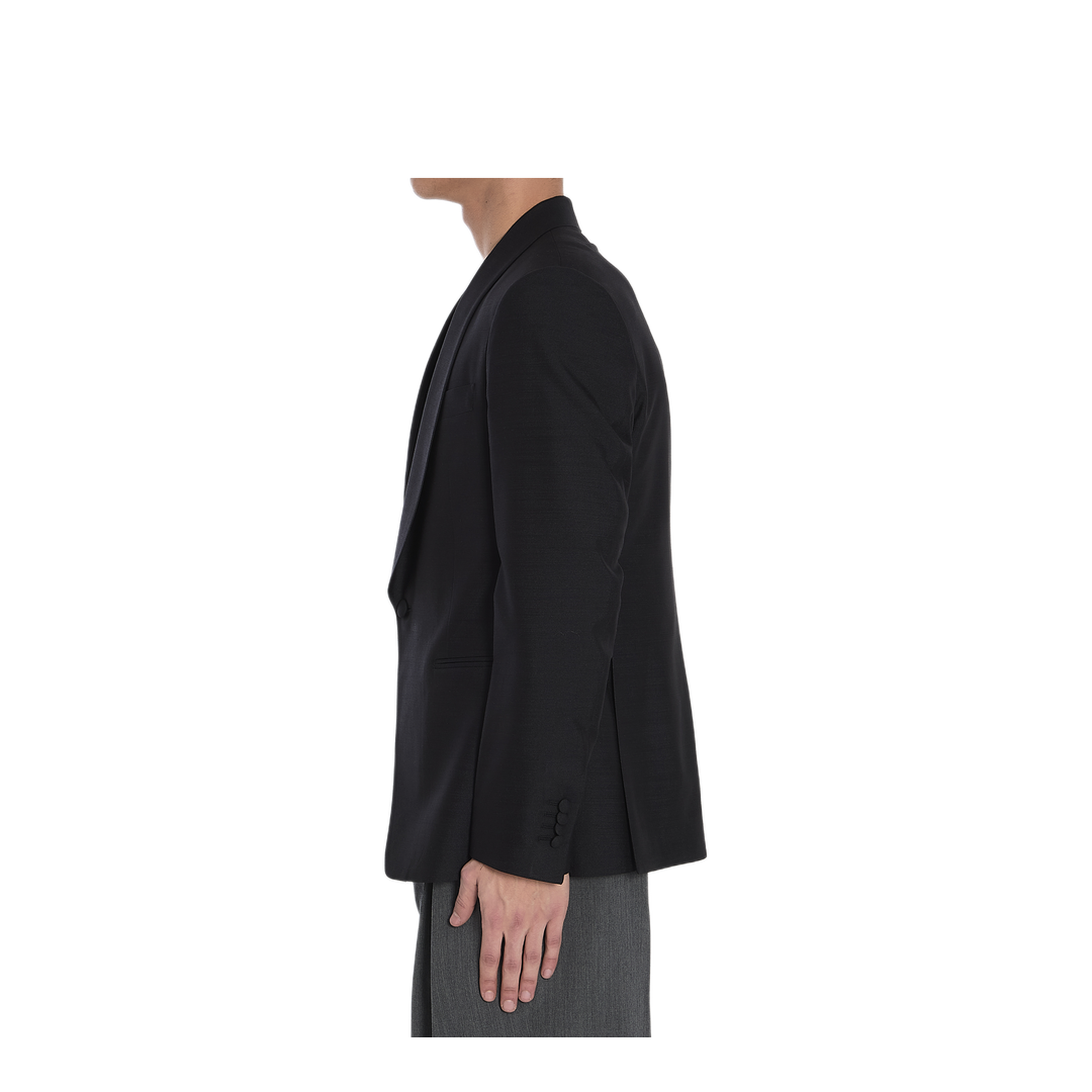 MAYFEYR - Lardini - Silk Single Breasted Jacket - ES5809EIESE64318999