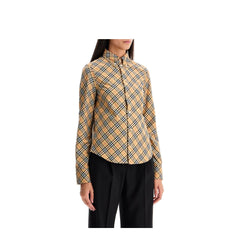 Burberry ered shirt with button-down