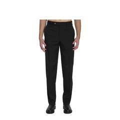 Black Wool Trousers