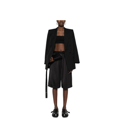 Wide Leg Bermuda Shorts