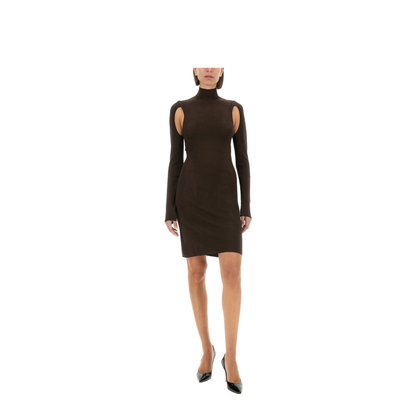 MAYFEYR - HELMUT LANG - Air Turtleneck Dress - O06HW704D1P