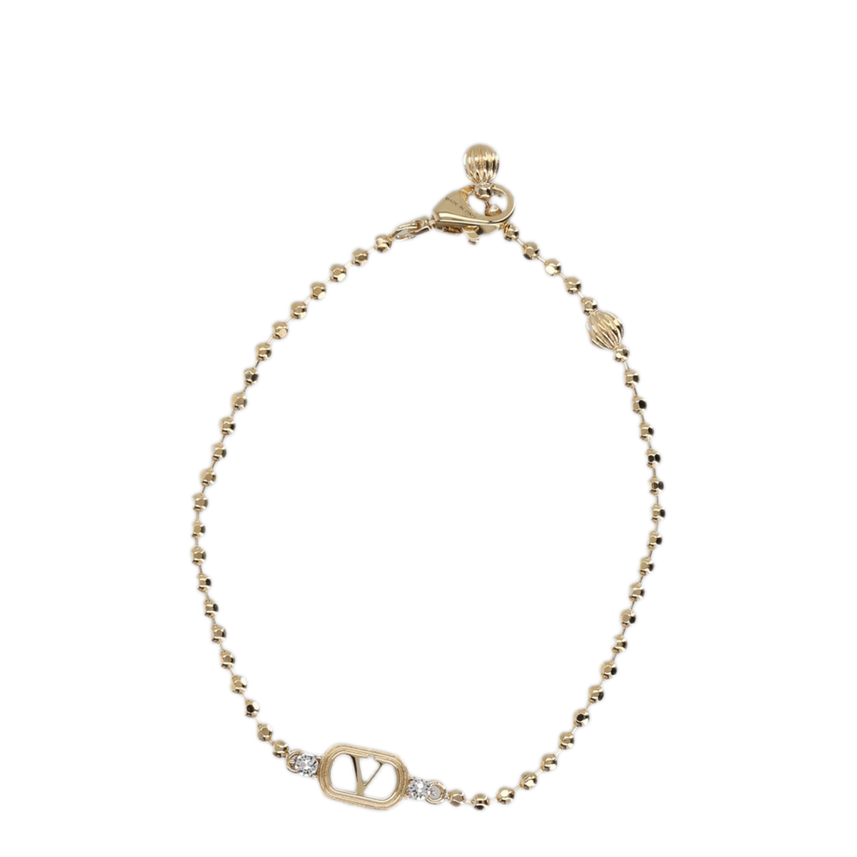 Ovalette Bracelet In Metal And Swarovski Crystals