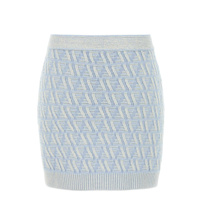 MAYFEYR - Fendi - Mini Ff Cotton Skirt - FZQ764ATPLF1R0P