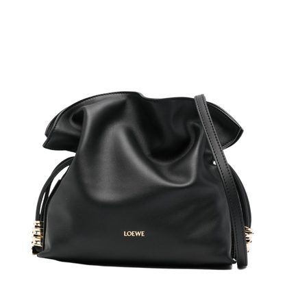 Flamenco Mini Nappa Calfskin Clutch - Black