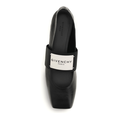 MAYFEYR - Givenchy - Leather Sliced Square Ballerinas - BE5010E2FX