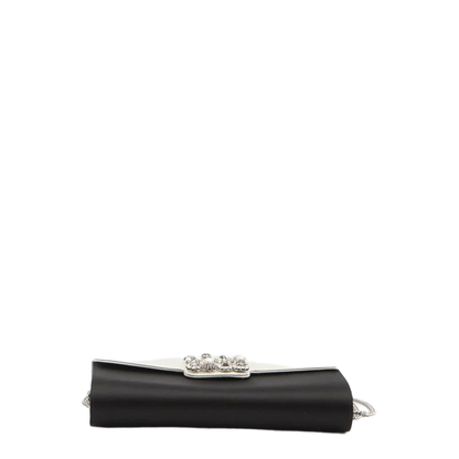 Envelope Flap Flower Buckle Clutch
