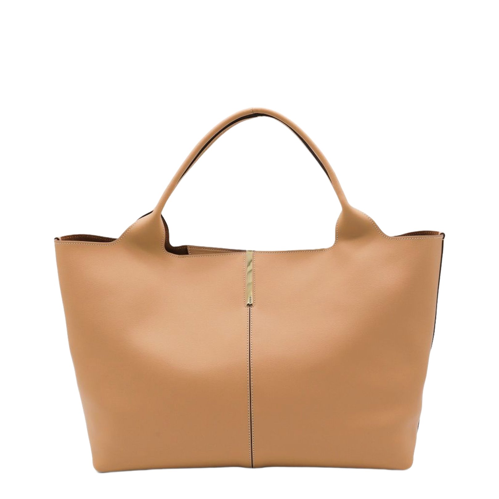 Medium Leather Shopping Bag