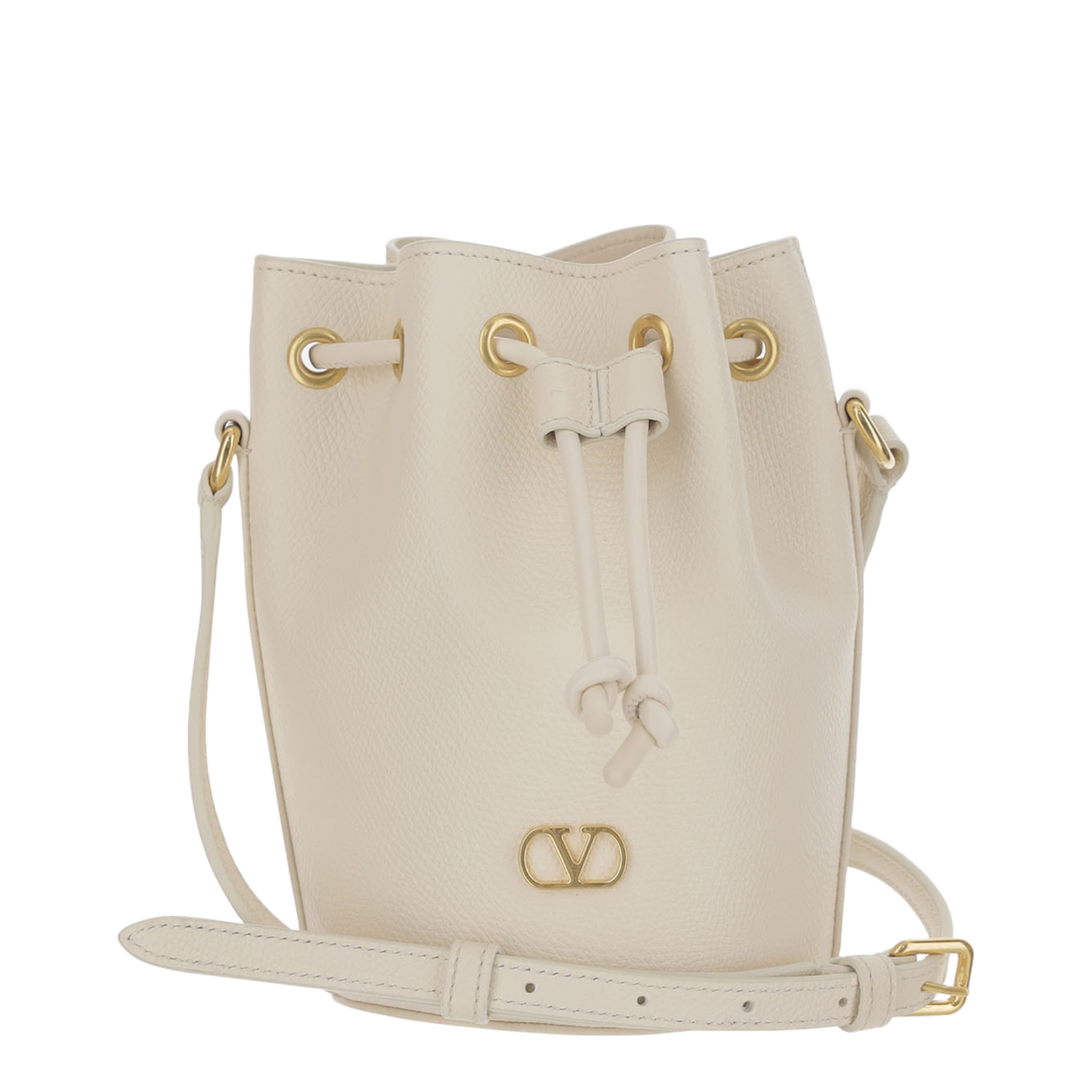 Off White V-logo Bucket Bag