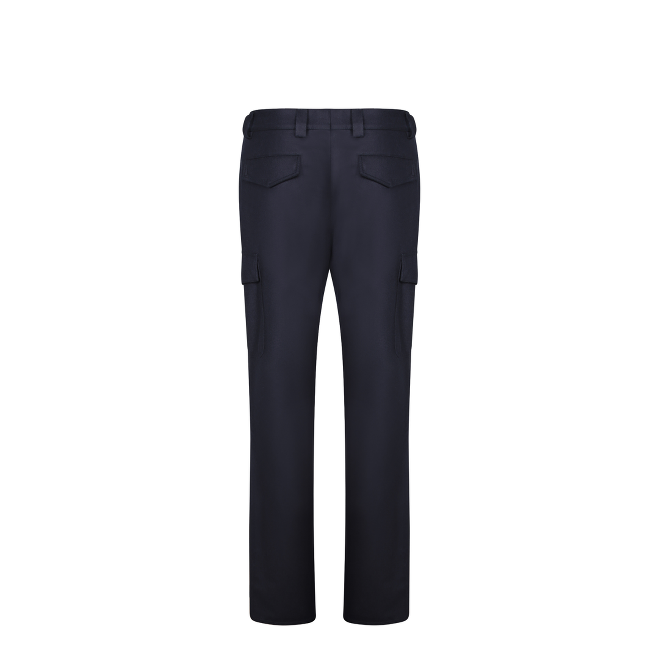 Flannel Pants with Cargo Pockets