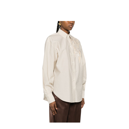 Embroidered Cotton Shirt