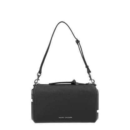 The Snapshot Calf Leather Shoulder Bag - Black