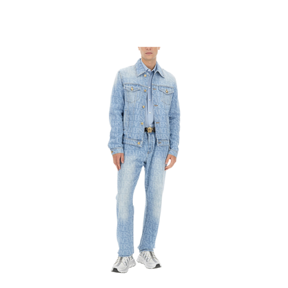 Light Blue Denim Blouson