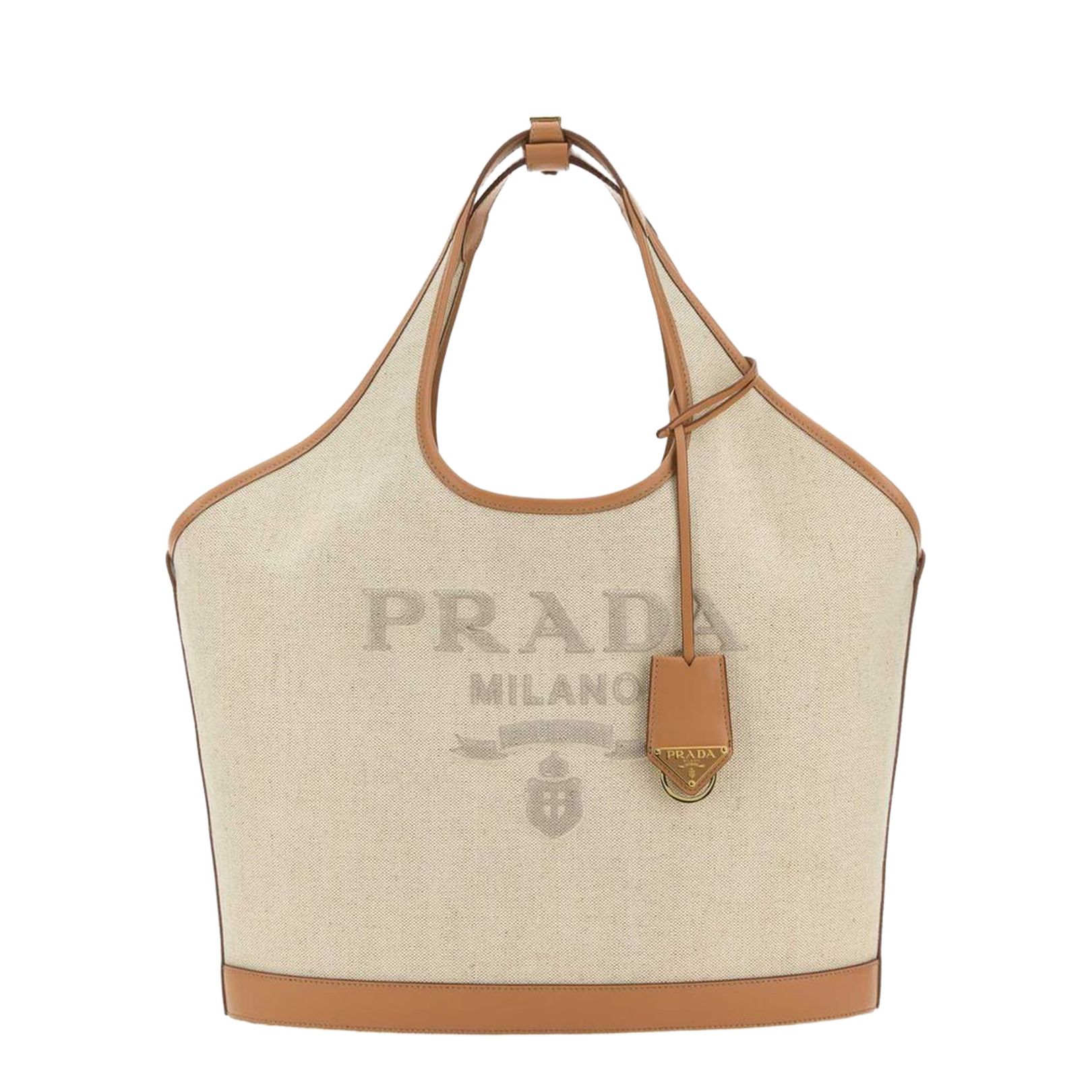 Sand Canvas Handbag