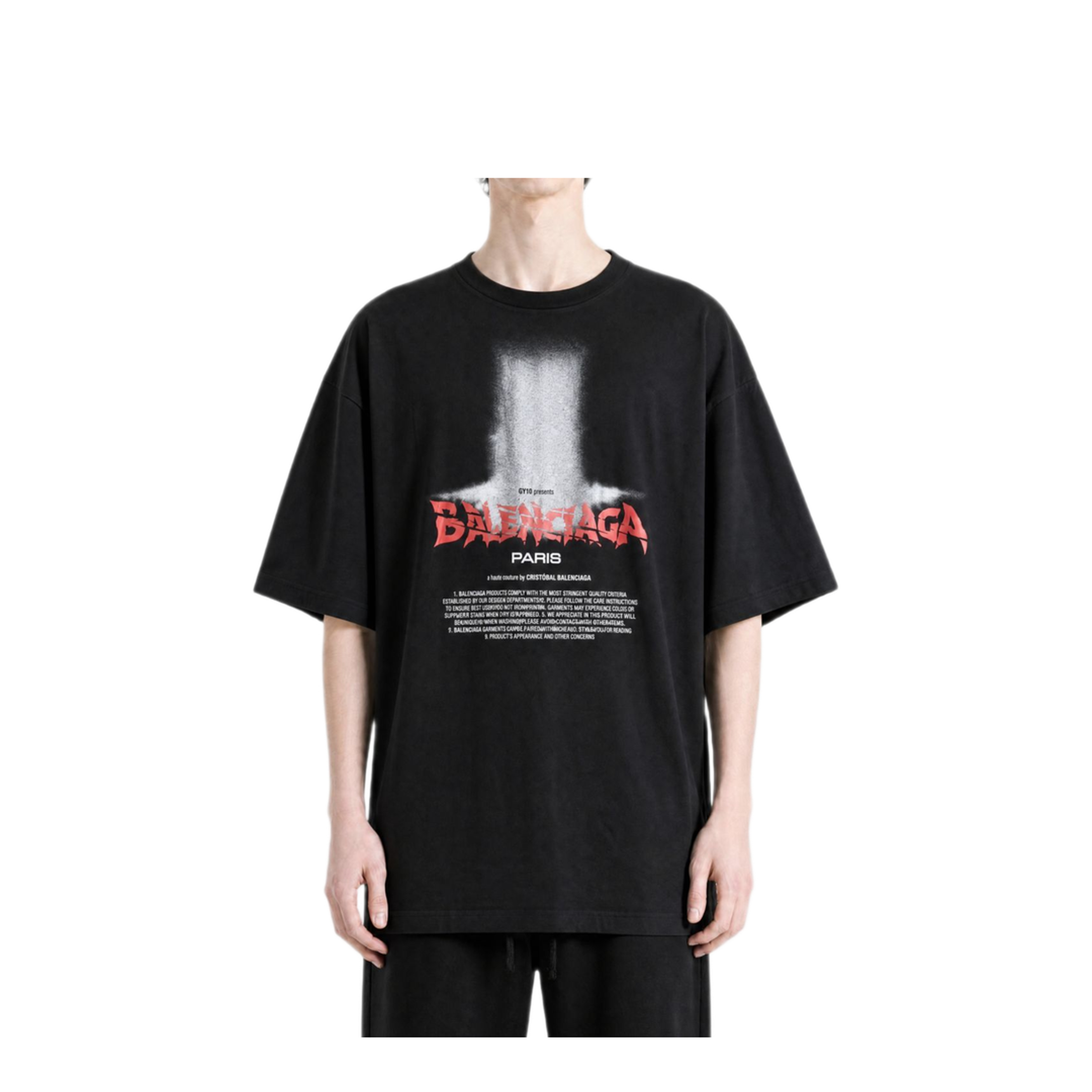 MAYFEYR - Balenciaga - T-Shirts And Polos Black - 850345TUVO41000