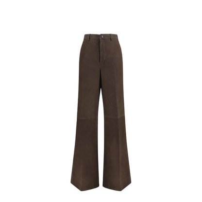 MAYFEYR - Rick Owens - Wide Leg Suede Pants - RP02F5317LBS84