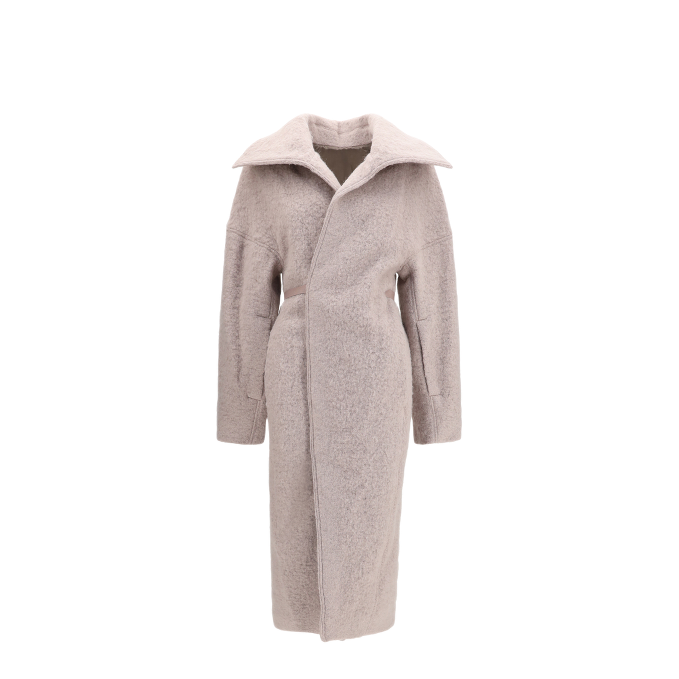 MAYFEYR - Rick Owens - Dracucollar Belted Coat - RP02F5907WPA23