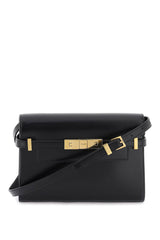 Manhattan Small Shoulder Bag, Gold Hardware