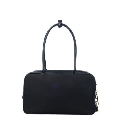 Black Nylon Handbag