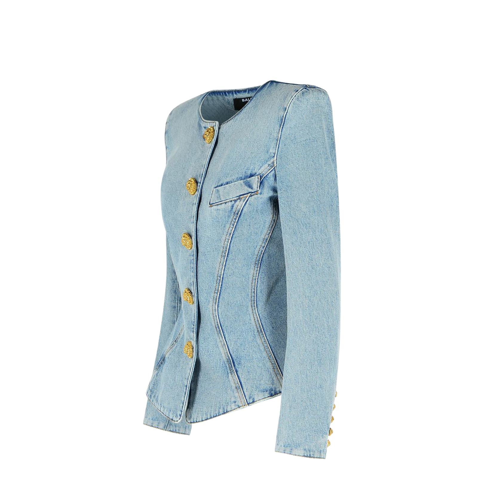 Light Blue Cotton Jacket