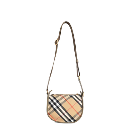 MAYFEYR - Burberry - Mini Check Print Crossbody Bag - 8119657