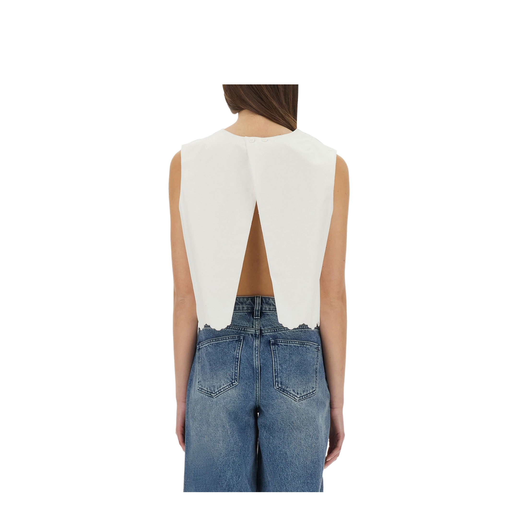 MAYFEYR - Patou - Short Poplin Top - TO1600017001W